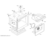 Схема №2 HBA241350S Bosch с изображением Панель управления для электропечи Bosch 00674765
