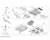 Схема №3 SHE68M05UC с изображением Панель управления для посудомоечной машины Bosch 00479139