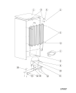 Схема №1 TIA17GA (F078106) с изображением Вентилятор для холодильной камеры Indesit C00295136
