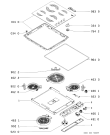 Схема №1 6AKM 702/WH с изображением Микромодуль для плиты (духовки) Whirlpool 481925998443