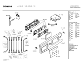 Схема №2 WIQ1431 serie IQ 1431 с изображением Панель управления для стиралки Siemens 00435471