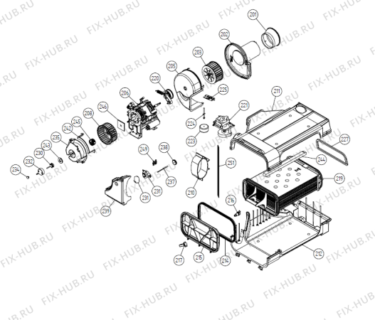 Взрыв-схема стиральной машины Asko T741 CE   -White (336018, TD40CE) - Схема узла 02