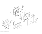 Схема №2 HC854540G с изображением Фронтальное стекло для плиты (духовки) Siemens 00685499