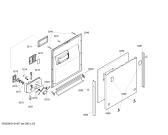 Схема №1 SGVATH3 с изображением Набор кнопок для посудомоечной машины Bosch 00609334