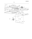 Схема №2 BLH 8602 R SCHWARZ с изображением Обшивка для плиты (духовки) Whirlpool 482000018382