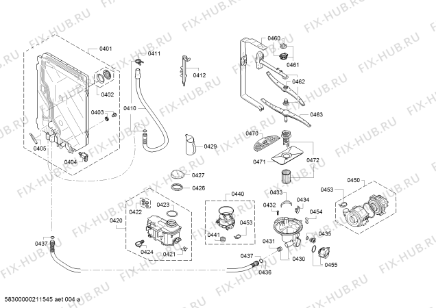 Схема №2 S513P60X3D, Excellent, Made in Germany с изображением Устройство смягчения воды для электропосудомоечной машины Siemens 12023297