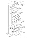 Схема №1 IK2581BNR с изображением Ящичек для холодильной камеры Aeg 8083603012