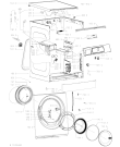 Схема №1 FSCR90430 (F093748) с изображением Резервуар для стиральной машины Indesit C00480477