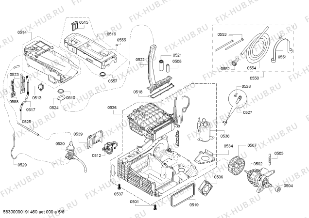 Схема №2 WT46W382NL iQ500 selfCleaning Condenser с изображением Люк для сушилки Siemens 11012052