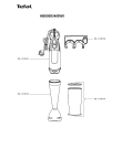 Схема №1 HB500834/BW0 с изображением Моторчик для электромиксера Tefal SS-193032