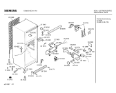 Схема №1 KS40V00 с изображением Передняя панель для холодильника Siemens 00280005