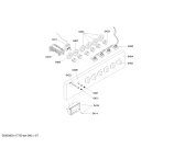 Схема №4 HSW745020E с изображением Панель для электропечи Bosch 00243487