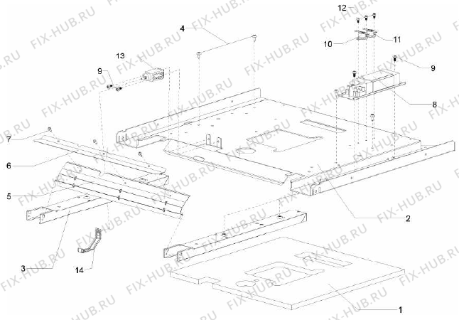 Взрыв-схема микроволновой печи Gorenje CBM9000E (166661, BT32CF2) - Схема узла 02