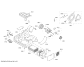 Схема №3 WTG86401UC Axxis с изображением Модуль управления, запрограммированный для сушилки Bosch 10001342