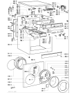 Схема №1 WA 2340A/WS-D с изображением Обшивка для стиральной машины Whirlpool 481245219504