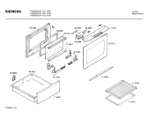 Схема №1 HN26620 с изображением Панель для плиты (духовки) Siemens 00286812
