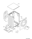 Схема №3 L9FEC942 с изображением Модуль (плата) для стиральной машины Aeg 973914550910009