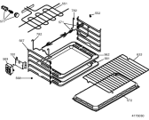 Схема №1 MG21RWH (F025541) с изображением Термостат для духового шкафа Indesit C00082264