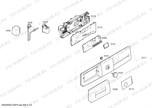Схема №3 WLX24360PL Maxx 5 с изображением Бак для стиралки Bosch 00245757