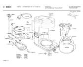 Схема №1 0717902150 KTA155 с изображением Крышка для электрокофемашины Bosch 00110491