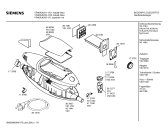 Схема №1 VR40A20 CONVERTO A с изображением Нижняя часть корпуса для пылесоса Siemens 00362937