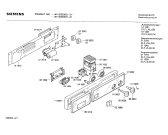 Схема №2 WV55220021 SIWAMAT 552 с изображением Панель для стиральной машины Siemens 00115092