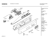 Схема №2 SE54562CH с изображением Передняя панель для посудомойки Siemens 00362289