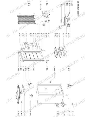 Схема №1 ARC08205 (F091180) с изображением Наставление для холодильника Indesit C00346296
