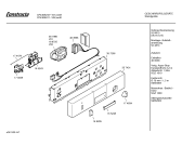 Схема №1 CP430S2 с изображением Передняя панель для электропосудомоечной машины Bosch 00357431