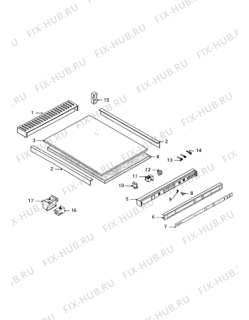 Взрыв-схема холодильника Zanussi ZF56/46GA - Схема узла Electrical equipment