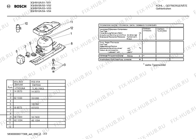 Схема №1 GTA11900 с изображением Винт для холодильной камеры Siemens 00162591
