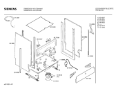 Схема №2 SN58550 с изображением Панель для электропосудомоечной машины Siemens 00290438
