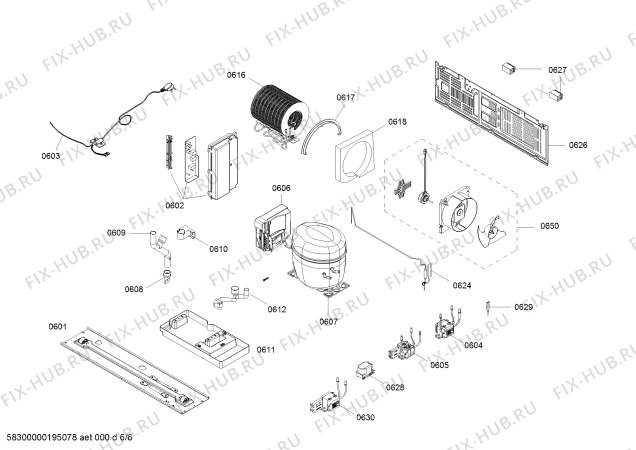 Схема №4 KAF96A46TI Added Value с изображением Крышка для холодильной камеры Bosch 11017051