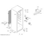 Схема №1 KSK38N40 с изображением Панель управления для холодильной камеры Bosch 00665189
