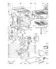 Схема №2 ADG 995 AV с изображением Обшивка для посудомойки Whirlpool 481245370249