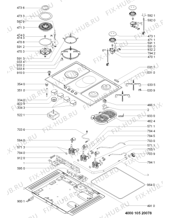 Схема №1 AKT 759 IX с изображением Шланг для электропечи Whirlpool 481010512105