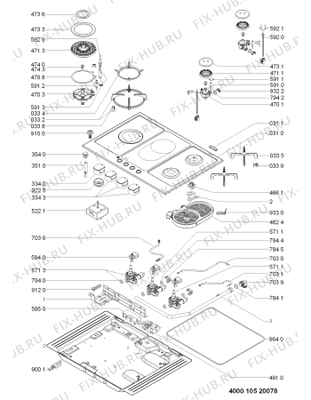 Схема №1 AKT 759 IX с изображением Труба для электропечи Whirlpool 481010512843