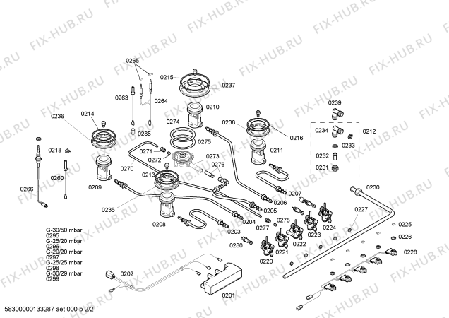 Схема №1 PGV775K01N с изображением Стеклокерамика для духового шкафа Bosch 00473883