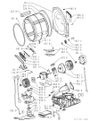 Схема №1 AWZ 8456 с изображением Модуль (плата) для сушилки Whirlpool 481221470751