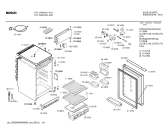 Схема №1 KTL15423GB с изображением Дверь для холодильной камеры Bosch 00214255