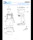 Схема №1 ECBC ICM 17210 с изображением Холдер фильтра  для кофеварки (кофемашины) DELONGHI HZ1024