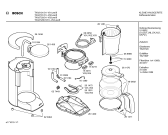 Схема №1 TKA2720CH с изображением Стеклянная колба для электрокофеварки Bosch 00460482