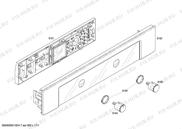 Схема №3 HBL5750UC с изображением Декоративная рамка для электропечи Bosch 00144787