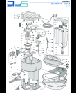 Схема №1 ECO 310.BK BLACK ICONA с изображением Электропитание для электрокофеварки DELONGHI 5013275359
