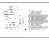 Схема №1 WTM 452 R SS с изображением Запчасть для холодильника Whirlpool 482000093543