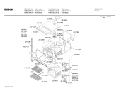 Схема №4 HBN756AUC с изображением Рамка для холодильной камеры Bosch 00239409