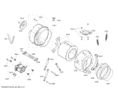 Схема №3 WAS244600W Bosch Avantixx 8kg с изображением Модуль управления, запрограммированный для стиралки Bosch 11005129