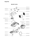 Схема №1 RO167111/410 с изображением Крышечка для пылесоса Rowenta RS-RT3085