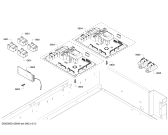 Схема №2 PRD484EEHC с изображением Коллектор для плиты (духовки) Bosch 00479525