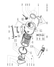Схема №1 LF 454 TX с изображением Винтик для стиральной машины Whirlpool 481950218405